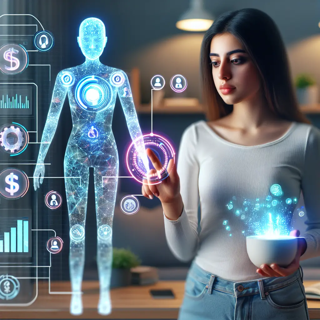 Representation of AI Empowering Financial Literacy for Smarter Money Management