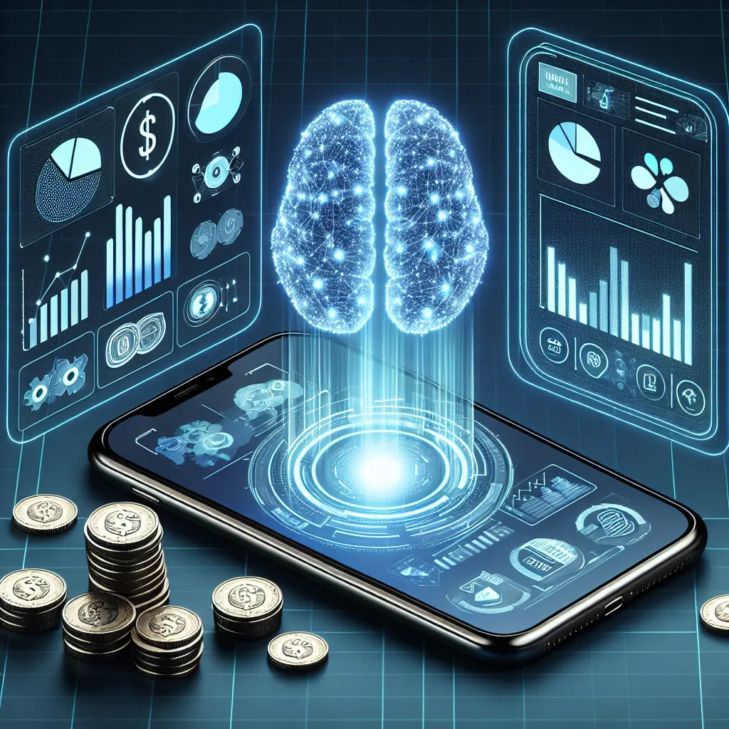 Representation of Maximizing Savings with AI Driven Budgeting Apps